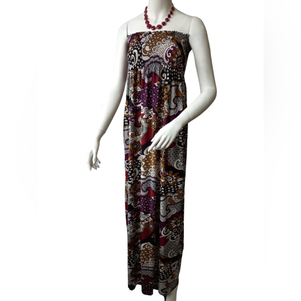 Multicolor Maxi Summer Dress SP Suzana Peric